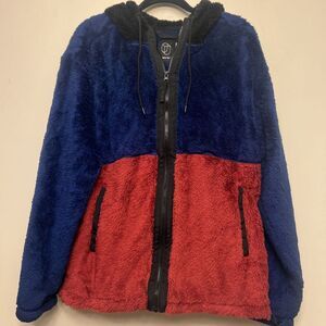 Original‎ use men's full zip sweater, medium, blue NWT